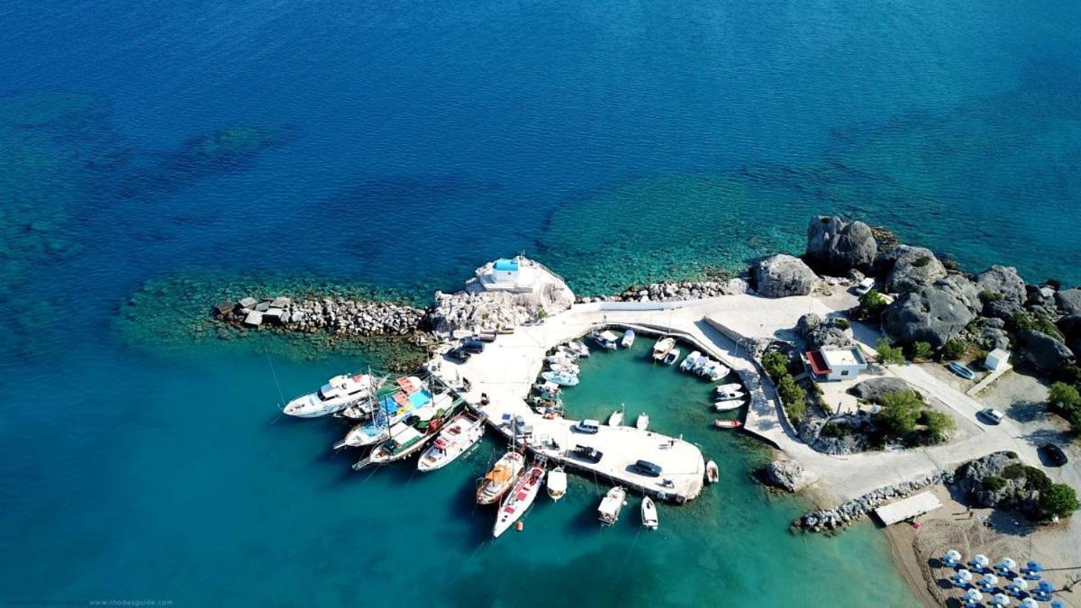 Hotel Niriides Beach Kolymbia Exterior foto
