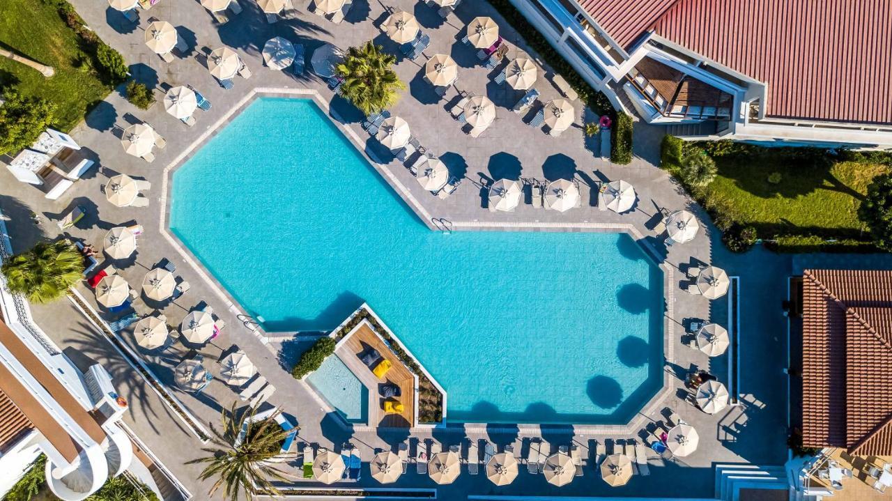 Hotel Niriides Beach Kolymbia Exterior foto