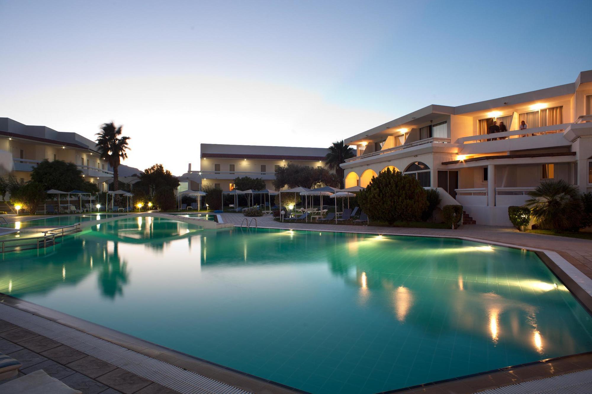 Hotel Niriides Beach Kolymbia Exterior foto